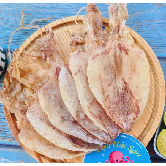 Mực Khô Gói 500gr, Mực câu khô DÀY loại 1 chất lượng rất ngon, thịt dai, ngọt, hàng Không tẩm màu Không dùng chất bảo | BigBuy360 - bigbuy360.vn