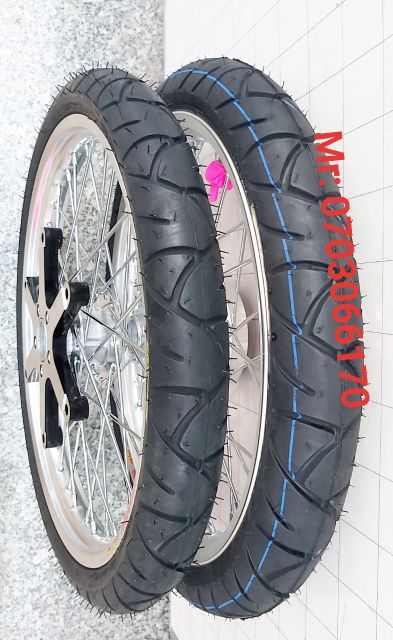 CẶP BÁNH CĂM SONIC NIỀN NHÔM BAN ZAI THÁI 1.4 1.4ĐÙM CĂM MẠ CROM, VỎ CRV THÁI 60.90,70.90