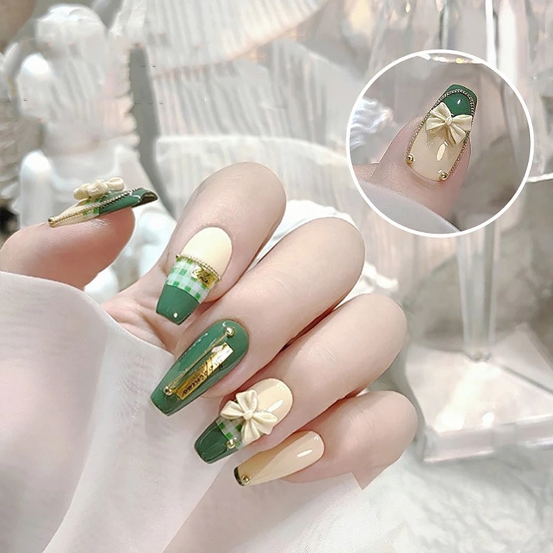 [Hàng mới về] Set 30/48 phụ kiện 3D trang trí móng tay nghệ thuật xinh xắn