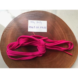 Dây giày màu hồng 1.2m