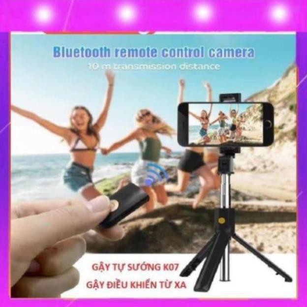 Gậy Chụp Ảnh Kiêm Giá Đỡ Điện Thoại K07 | BigBuy360 - bigbuy360.vn