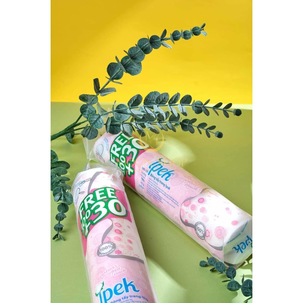 Bông tẩy trang jpek 130 miếng