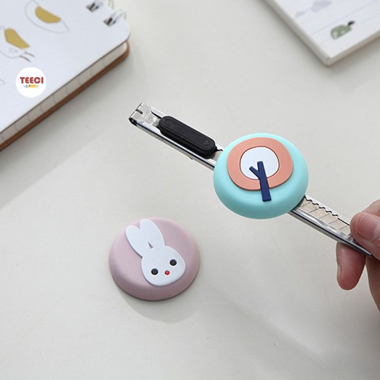 Nam Châm Silicon Dính Hít Trang Trí Dán Tủ Lạnh Kệ Sách Giỏ Bút Dán Giấy Nhắc Việc Bảng Từ U160