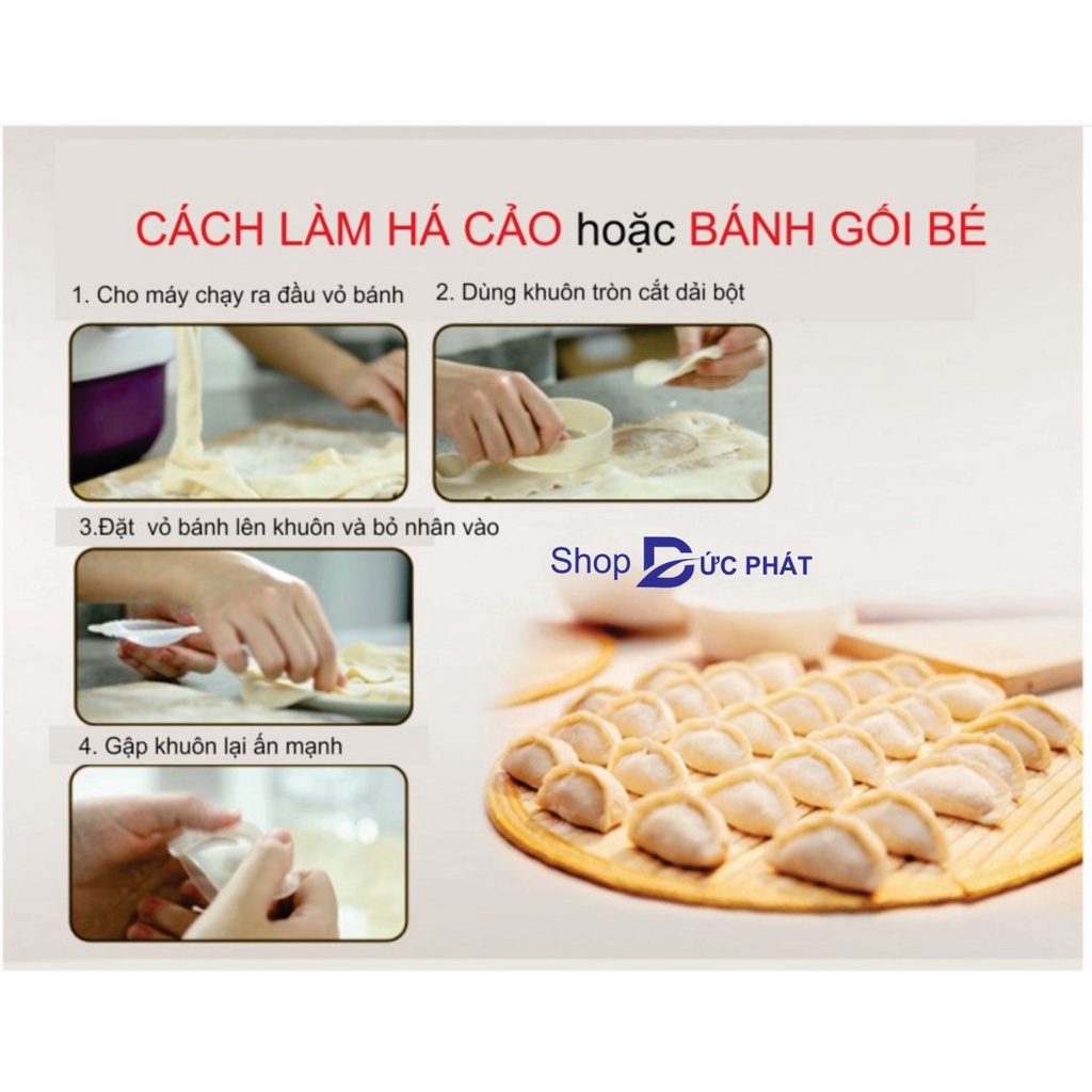 Máy làm mì máy làm bún máy làm mỳ tươi Midea có hướng dẫn tiếng Việt và tặng công thức làm các món mì