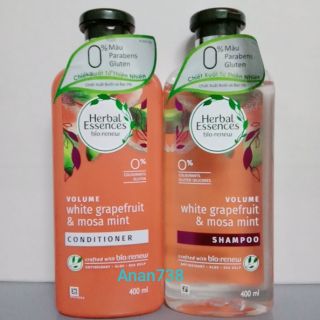 400ML Dầu Gội Và Xả Herbal Essences
