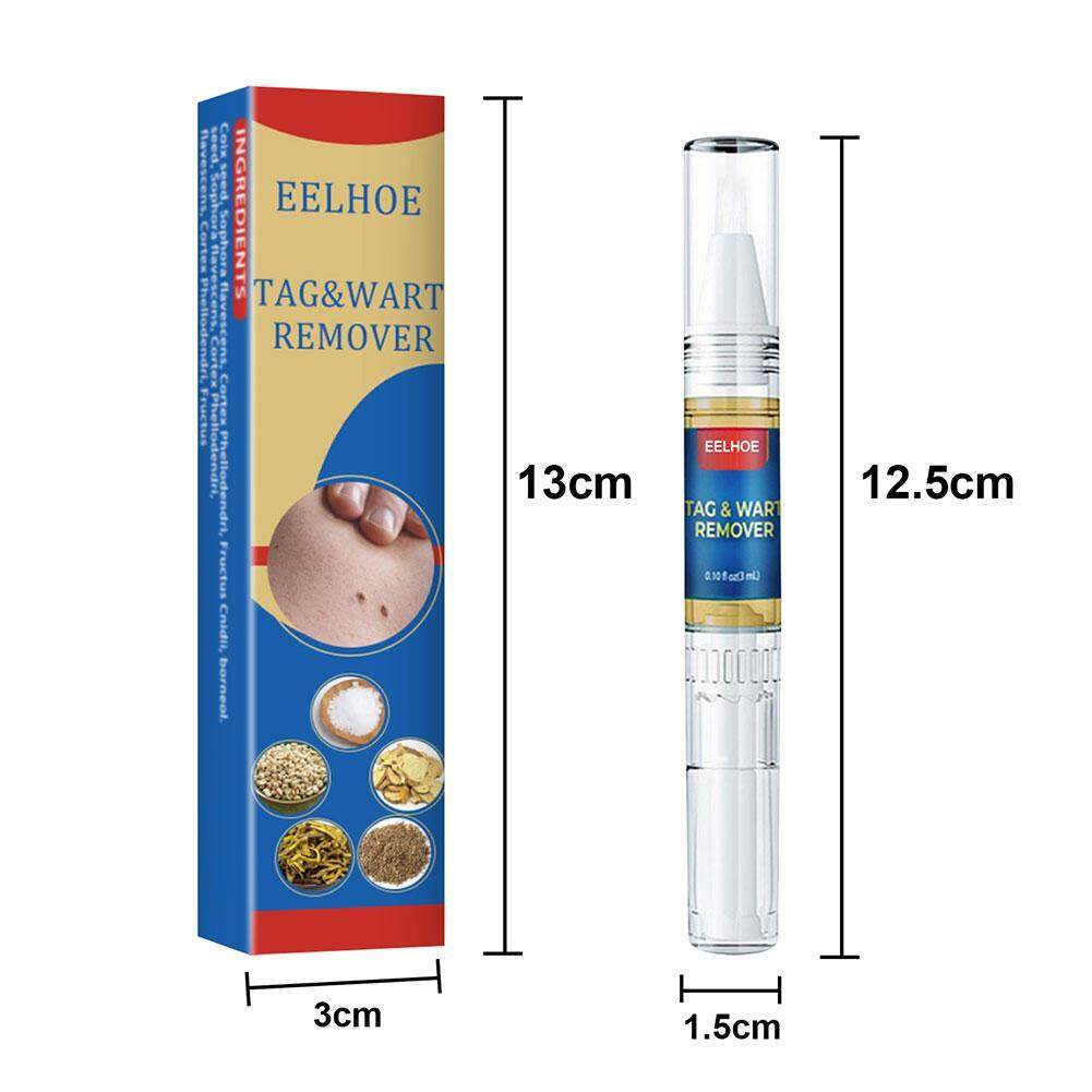Skin Thẻ Bút Xóa Nốt Ruồi, Thẻ Da An Toàn Di Động, Nốt Ruồi Remover