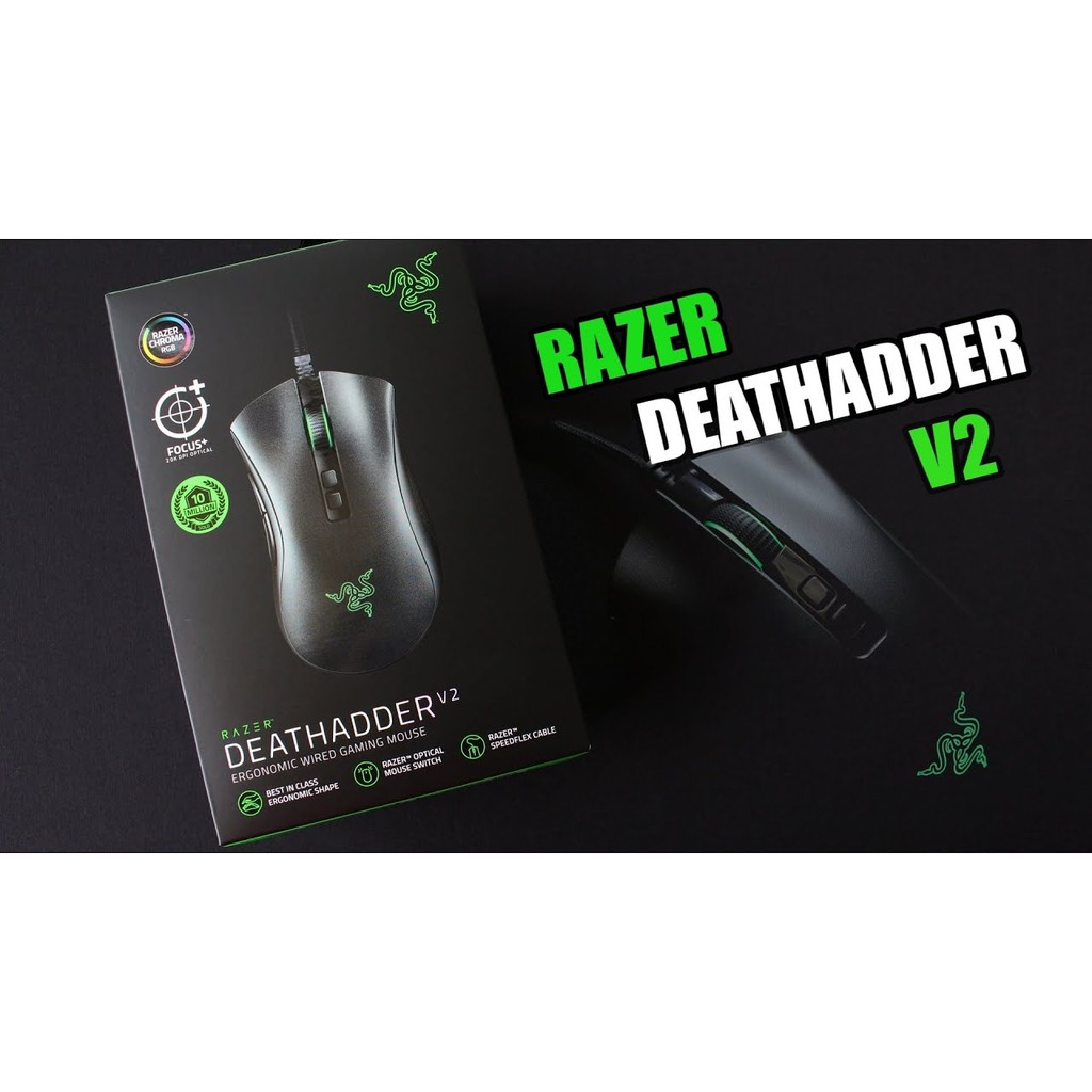 [ GIÁ SỐC ] - [ HOT ] - [ RẺ VÔ ĐỊCH ] Chuột Razer DeathAdder V2 - Chính Hãng Việt Nam - Mới 100%