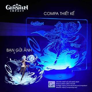 Đèn Ngủ Genshin Impact Ganyu Type 02