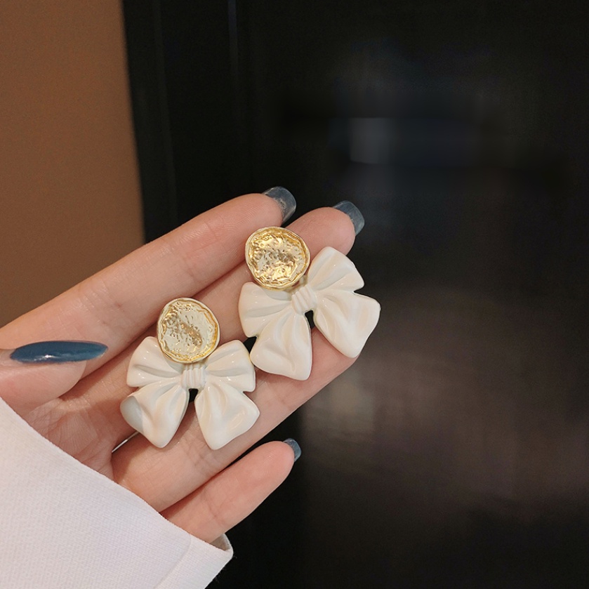 Hàn Quốcbowknotladiesearringsbeautifulearrings