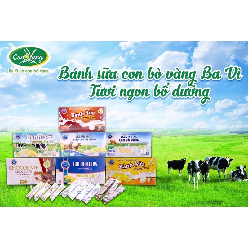 Bánh Sữa Con Bò Vàng Ba Vì-Đặc Sản Ba Vì | BigBuy360 - bigbuy360.vn