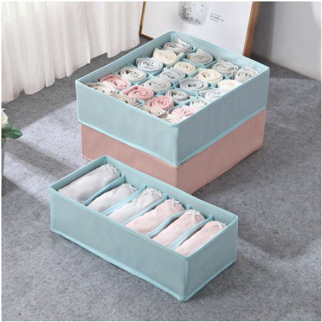Combo 3 Hộp Vải Đựng Đồ Lót Có Thể Gấp Gọn ,Khay Đựng Tất Vớ Tiện Lợi 88287 Chợ Tốt Store