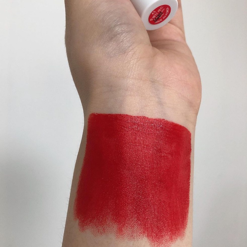 Son thỏi lì không khô môi bền màu RED COOKIES MARSHMALLOW POWDER LIPSTICK màu đỏ cam A1 - Twenteen Red siêu lì mịn