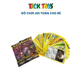 HỘP SẮT 60 THẺ BÀI POKEMON