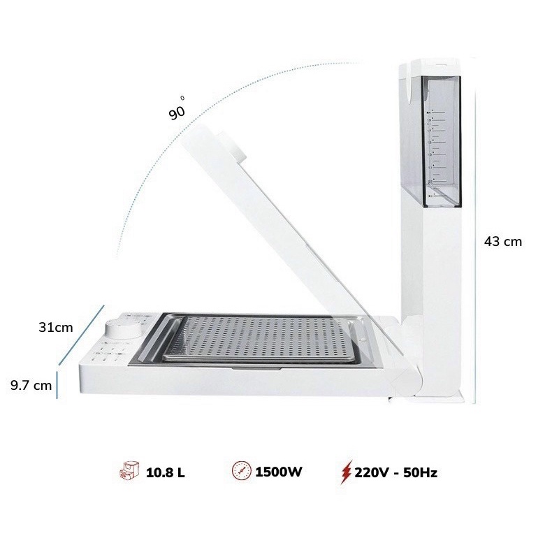 NỒI (kệ)HẤPTHỨC ĂN YNIKLY GX-S101A CẮM ĐIỆN LOẠI 3 TẦNG RẤT TIỆN LỢI