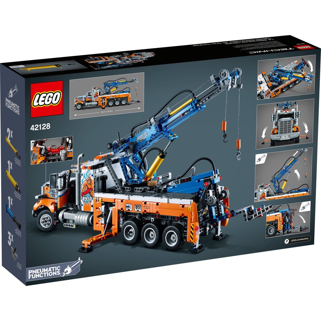42128 LEGO Technic Heavy-Duty Tow Truck - Đồ chơi xếp hình LEGO kỹ thuật- Xe tải hạng nặng