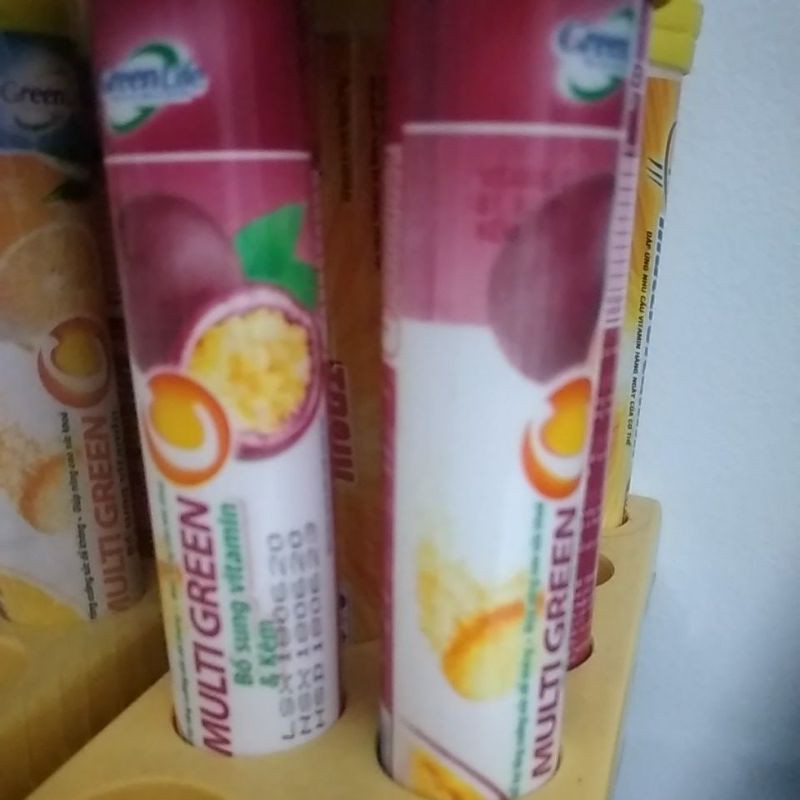 C sủi MULTI GREEN bổ sung vitamin và kẽm | Thế Giới Skin Care