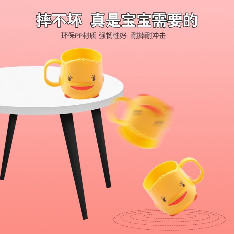 Cốc đánh răng hình vịt nhỏ đáng yêu cho bé