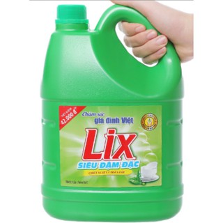 Nước rửa Chén Lix Trà xanh 3.5kg