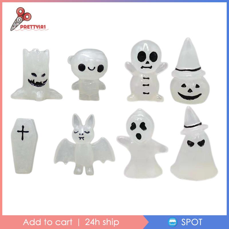 Set 1 / 8 Quả Bóng Dạ Quang Trang Trí Halloween