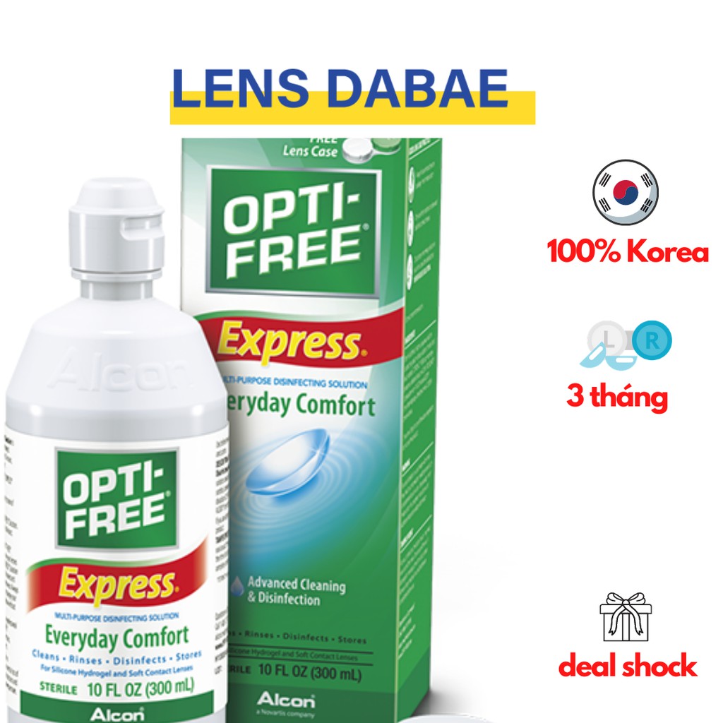 Nước ngâm rửa lens OPTI FREE