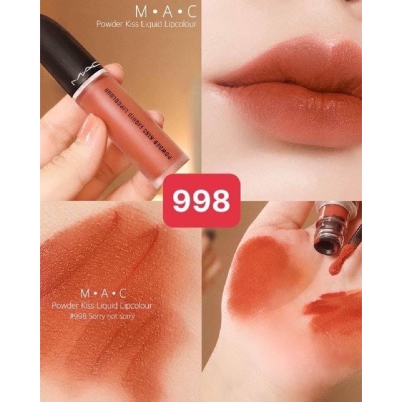 Son kem Mac powder kiss liquid lip colour