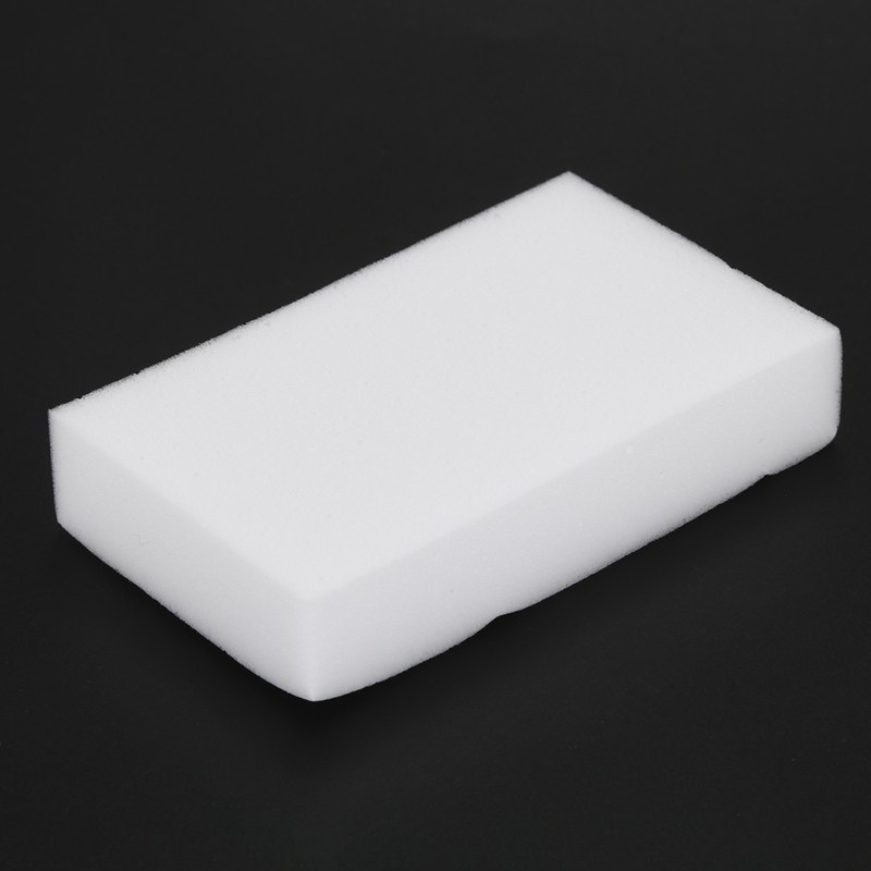 10 Miếng bọt biển melamin màu trắng vệ sinh làm sạch 100x 60x 20mm