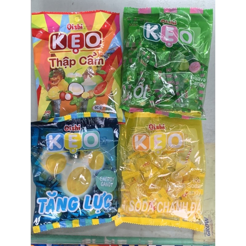 Kẹo Oishi Đủ Vị Gói 90g