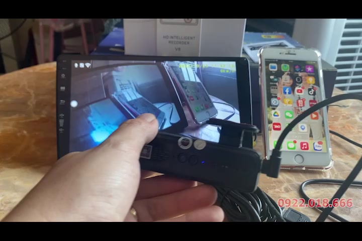 Camera Hành Trình WIFI DVR V8 Kết Nối Với Điện Thoại Và Màn Hình Android Ô Tô | BigBuy360 - bigbuy360.vn