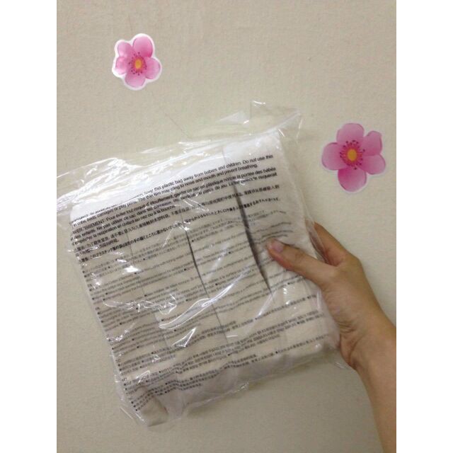Bông tẩy trang Muji 180 miếng giấy tự nhiên Nhật