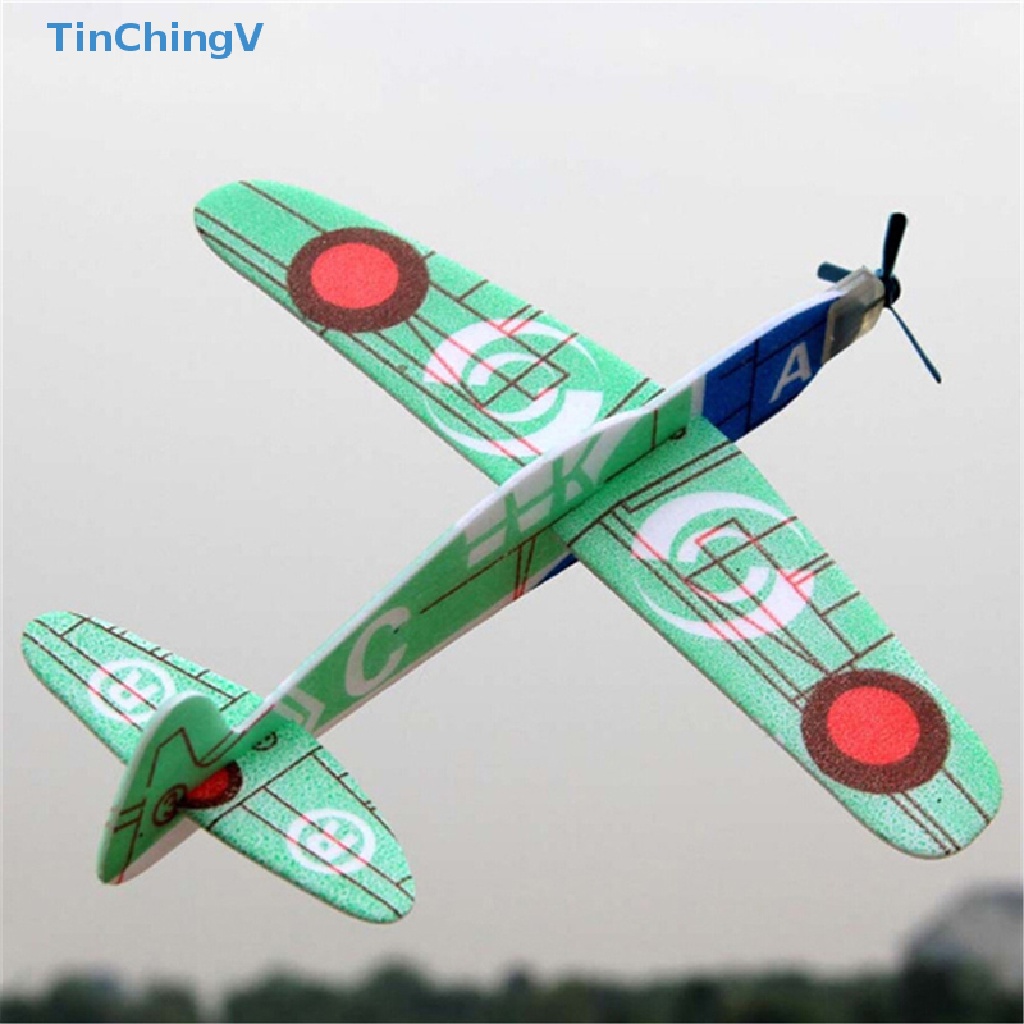 Máy Bay Xốp Ném Tay 19cm Đồ Chơi Cho Bé