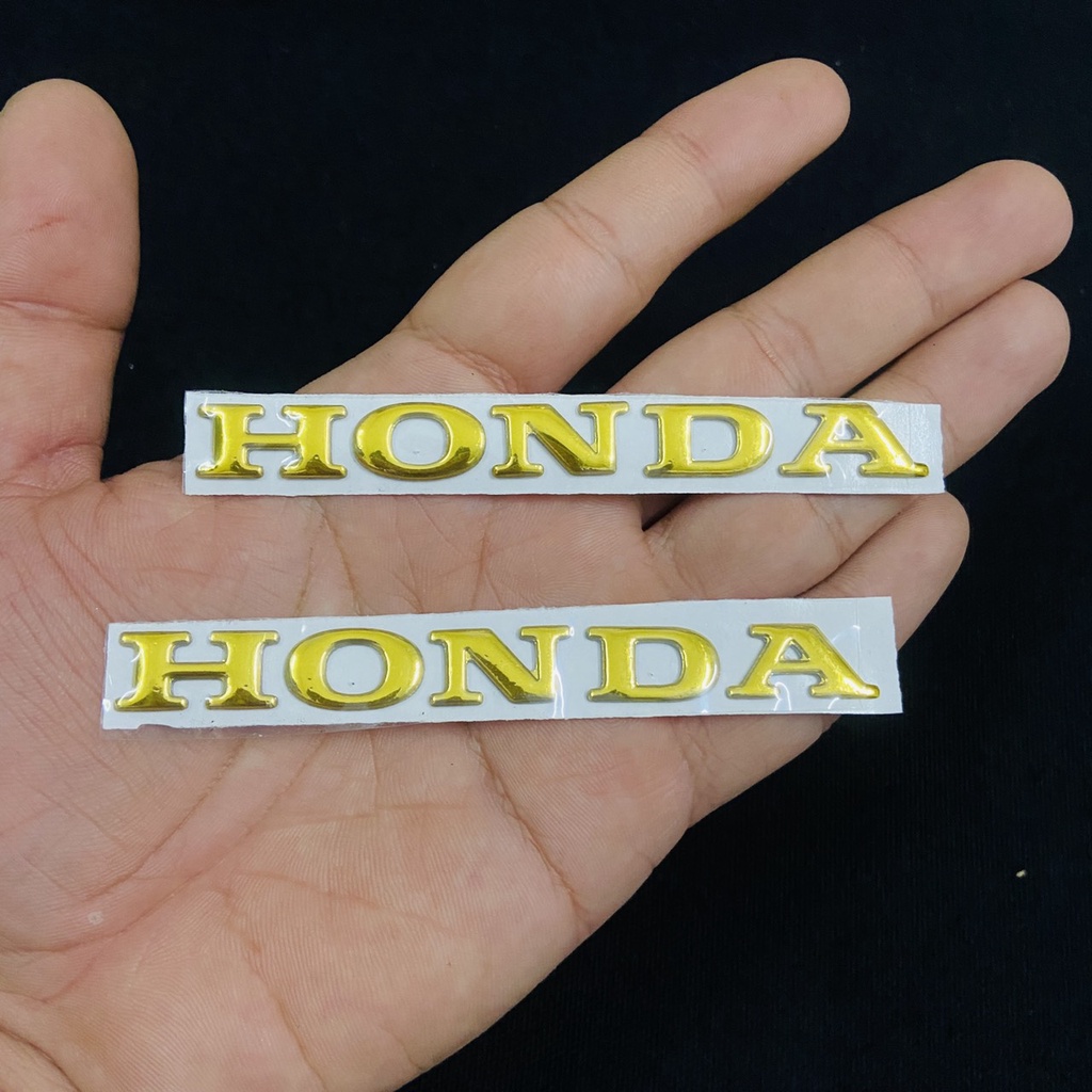 TEM LOGO HONDA,TEM CHỮ HONDA NỔI DÁN TRANG TRÍ CÁC DÒNG XE CAO CẤP SIÊU SANG