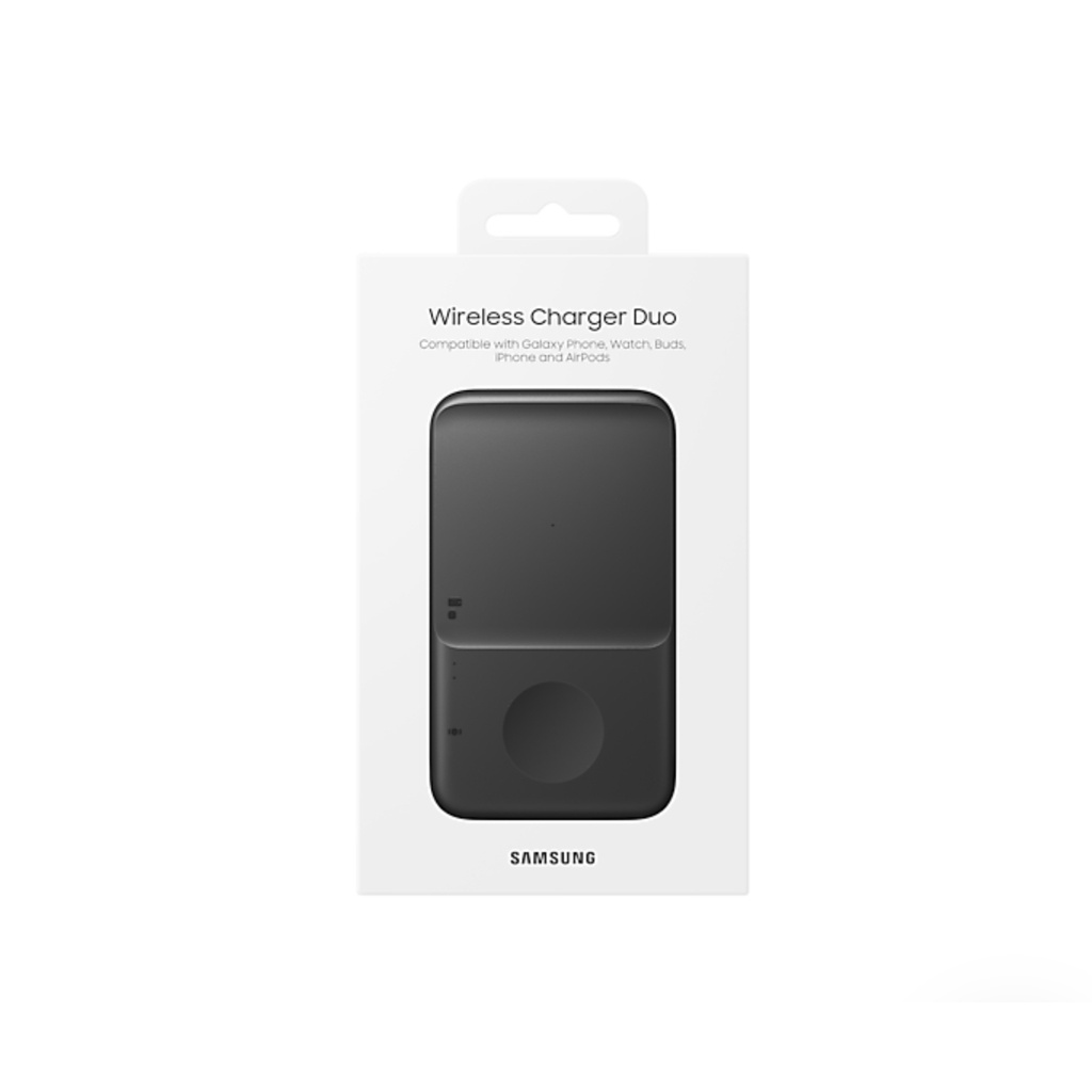 Đế Sạc Nhanh Không Dây Samsung Duo Wireless Charger P4300  Sạc Cùng Lúc 2 Sản Phẩm - Chính Hãng