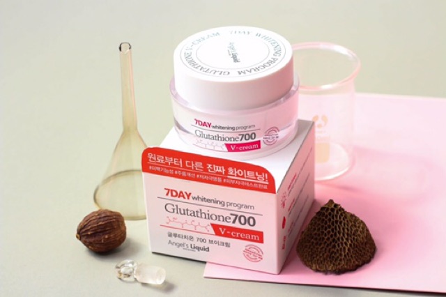 Serum dưỡng trắng 7 Day Whitening Program Glutathione 700 V-Cream.