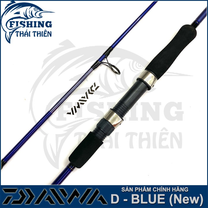 Cần câu cá Daiwa D-Blue Cần 2 khúc máy đứng 2m1, 2m4, 2m7, 3m0