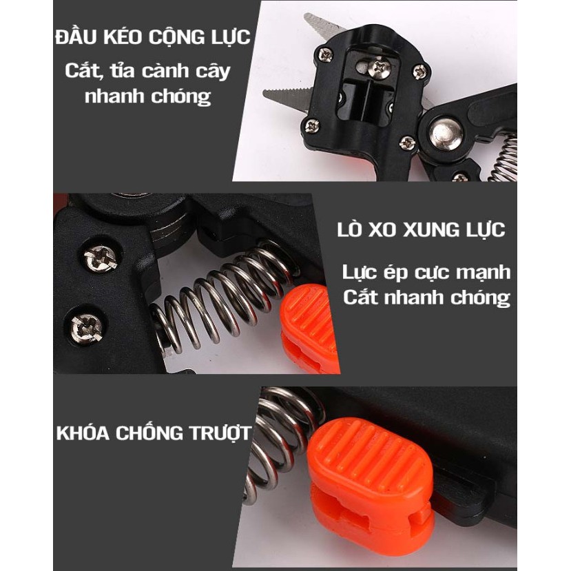 KÉO CẮT CHIẾT CÀNH KOMAX - Home and Garden