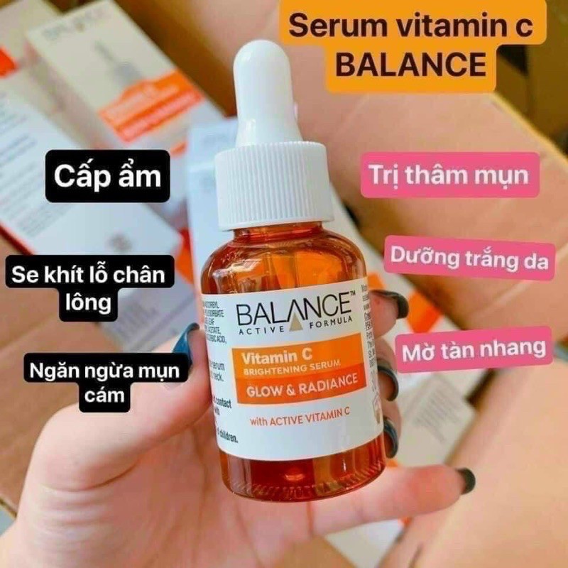 Serum balance vitamin C mẫu mới 🍀