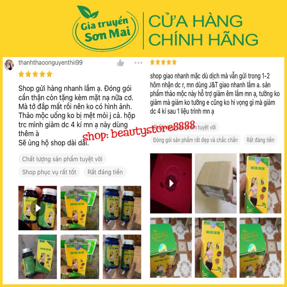 Viên Uống Giảm Cân Sơn Mai  Thực Phẩm Hỗ Trợ Giảm Cân Nhanh Cấp Tốc Chính Hãng Hiệu Quả