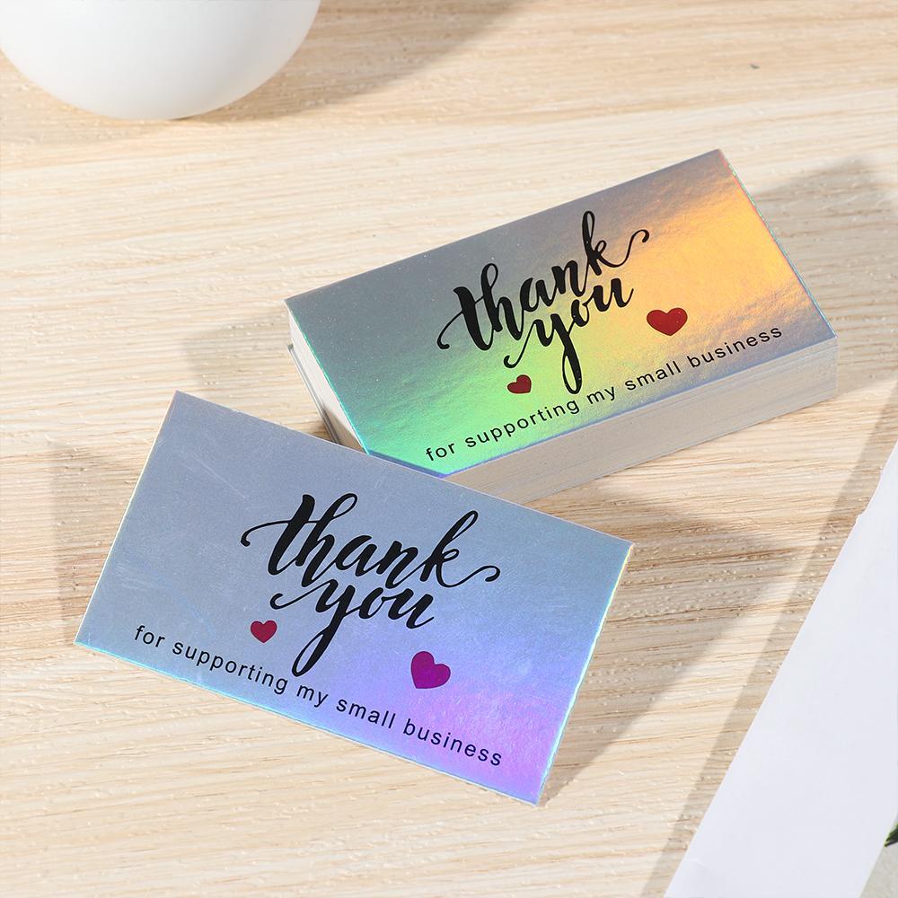 Set 50 Tấm Thẻ Bài Cảm Ơn Chất Lượng Cao