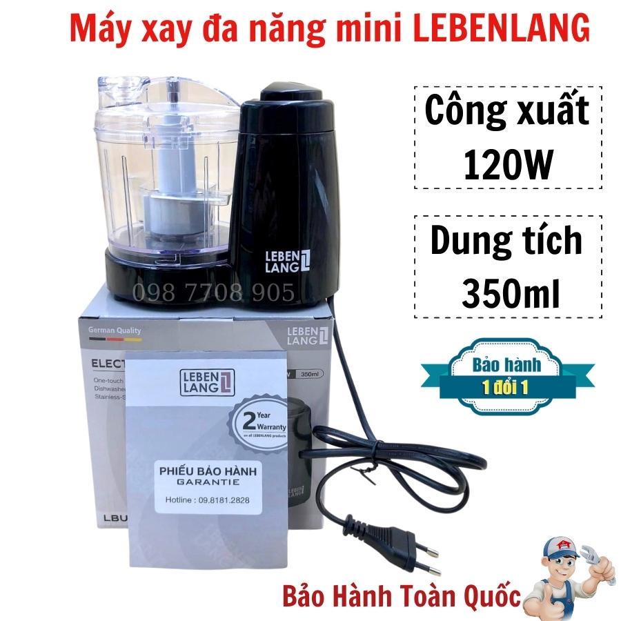 [Mã ELHADEV giảm 4% đơn 300K] Máy xay mini đa năng Lebenlang chính hãng