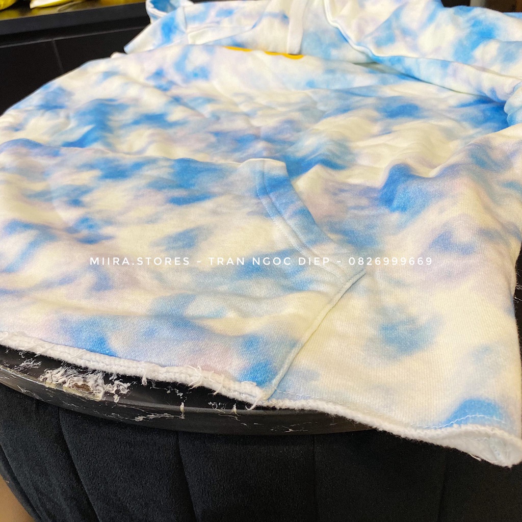 SECRET DECONSTRUCTED HOODIE  - CLOUD - Áo nỉ in hình bóng mây DREW HOUSE - BEST QUALITY