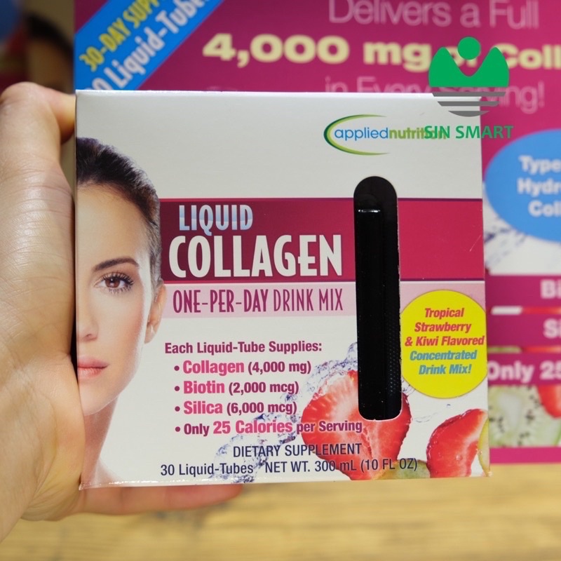 Nước Uống Đẹp Da LIQUID COLLAGEN 30 Ống của Mỹ