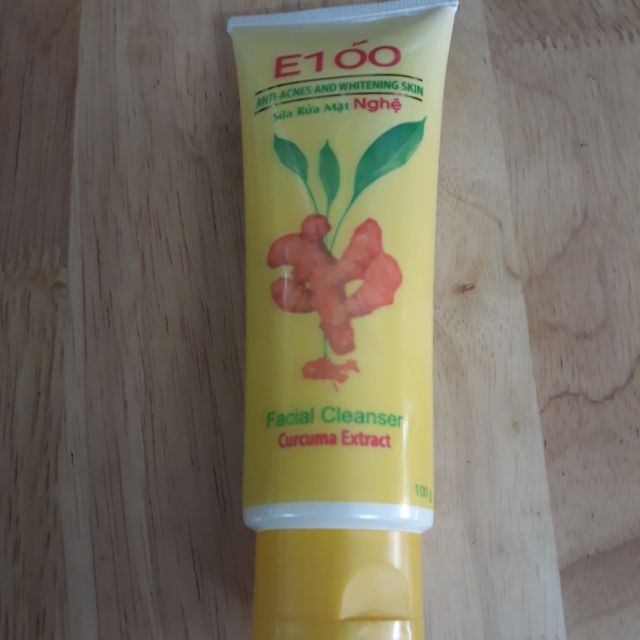 Sữa rửa mặt nghệ E100 tuýp 100g
