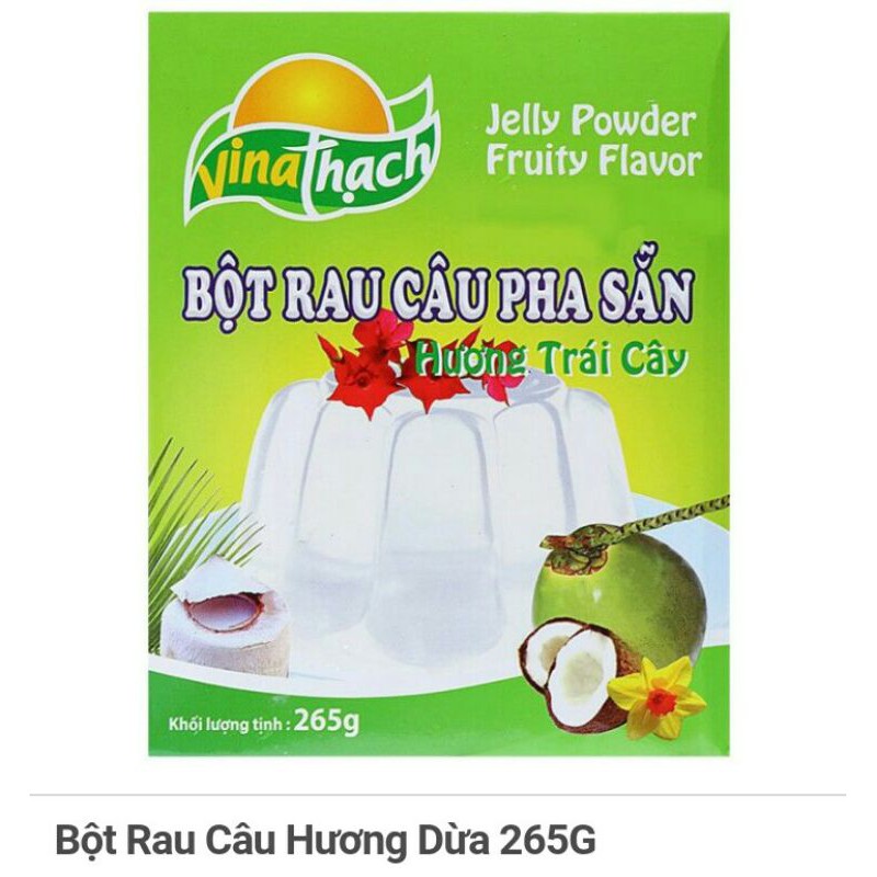 Bột Rau Câu Hương Dừa/ dâu 265G