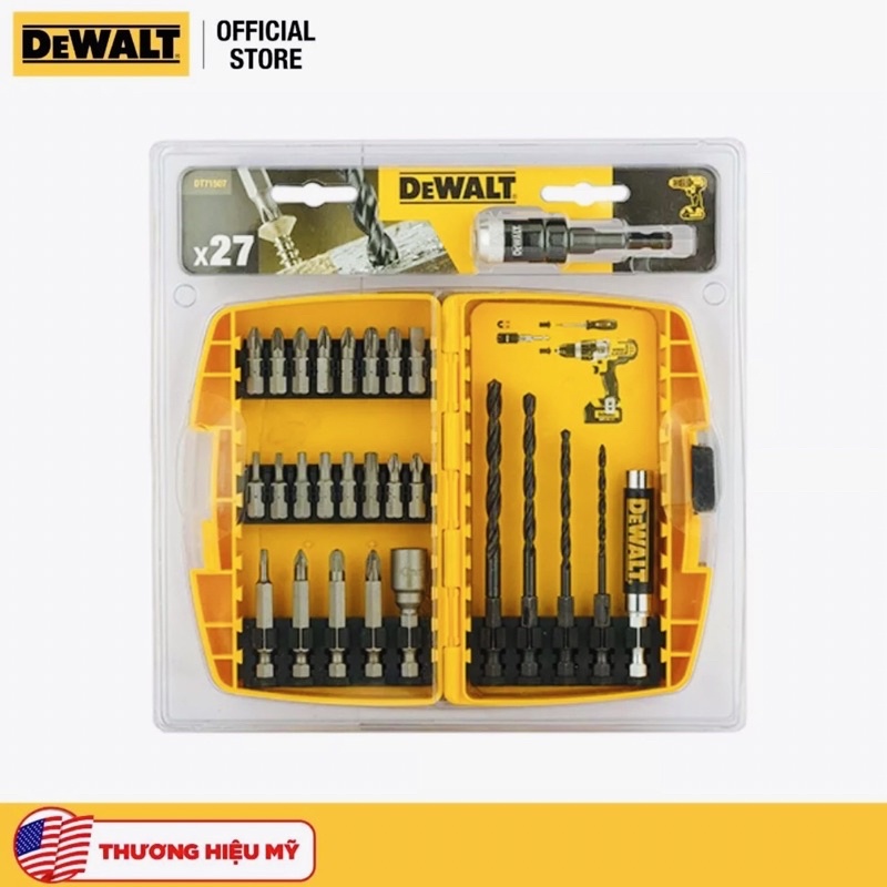 Bộ Mũi Dewalt 27 Chi Tiết Cao Cấp