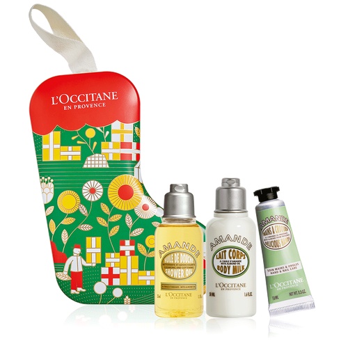 Bộ sản phẩm chăm sóc cơ thể chiết xuất hạnh nhân phiên bản giới hạn L'Occitane Almond Ornement Holiday L'Occitane