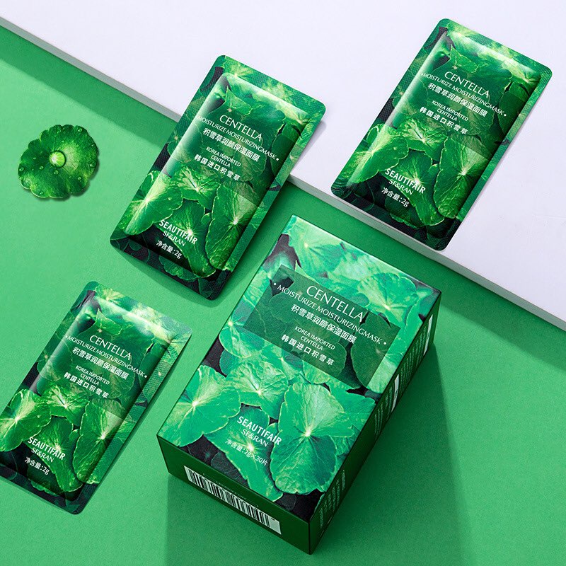 Mặt Nạ Ngủ Rau Má Dạng Gel Centella Seautifair SF&RAN