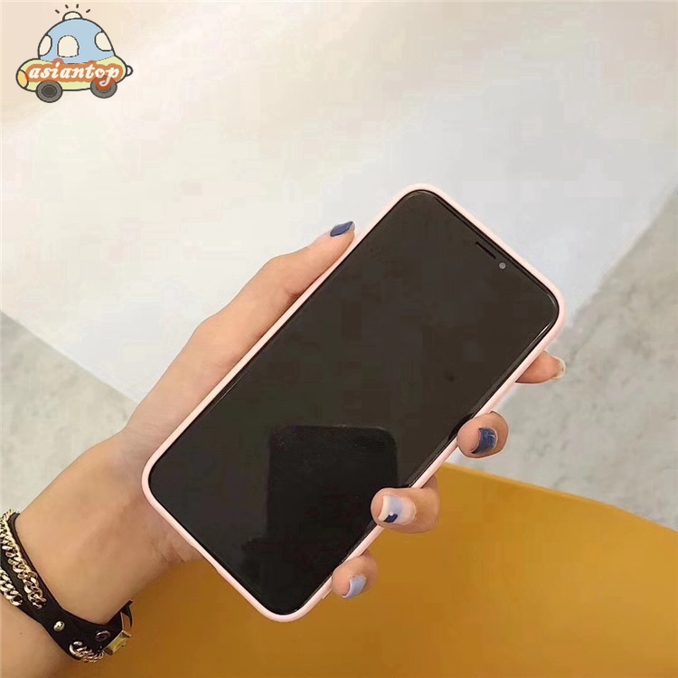 Ốp lưng hình máy chơi game tetris họa tiết báo hồng cho iPhone 6 / 6S / 7 / 8 Plus / X