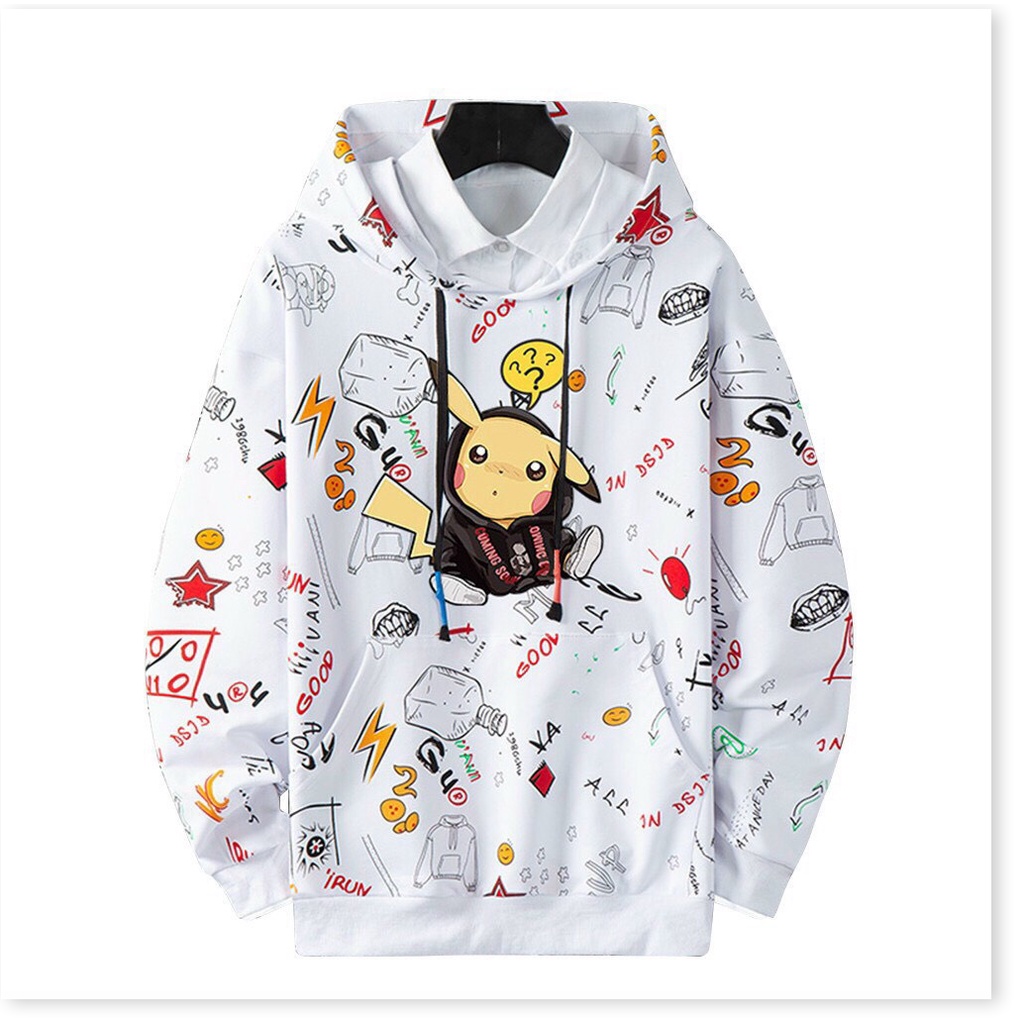 Áo hoodies form to y hình UNISEX CÓ MŨ PHONG CÁCH KOKO MI