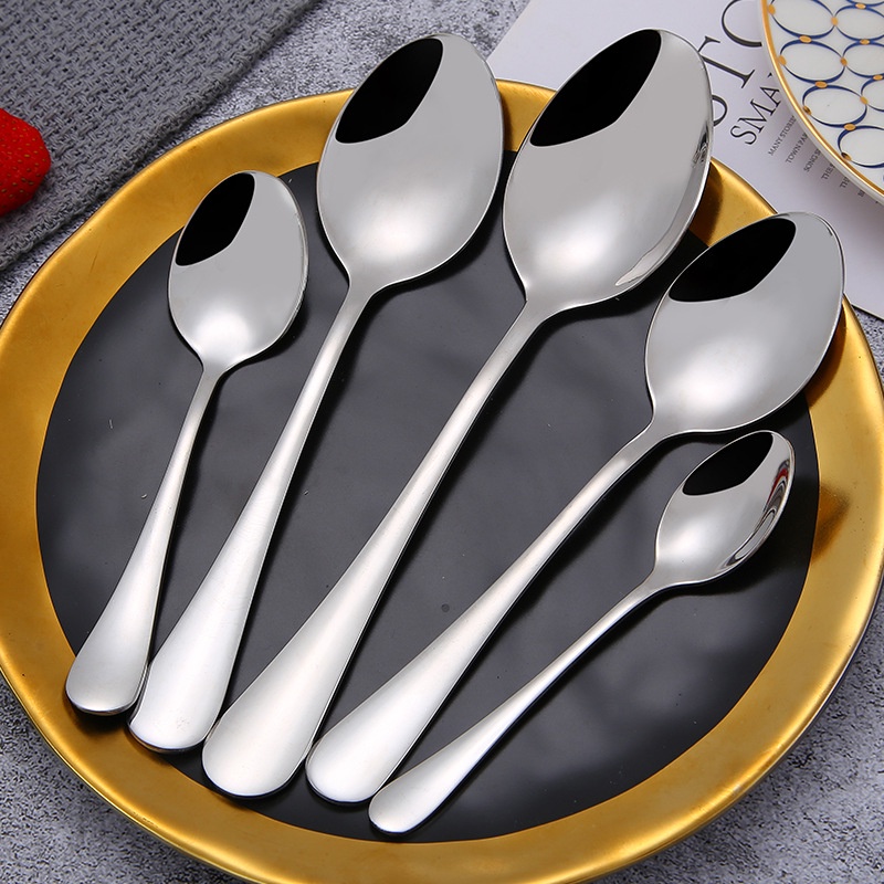 Muỗng Cà Phê Bằng Thép Không Gỉ 1010 Series Đặc Biệt Hình One Piece Cho Nhà Hàng