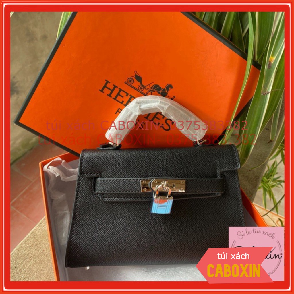 túi xách nữ thời trang full hộp size 19 kèm ổ khóa  -CABOXIN tuyển sỉ toàn quốc